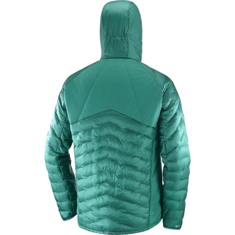 Green Salomon Outline Primaloft Men's Insulated Jackets | IE BX0861